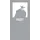 Magneetsticker REST Grijs