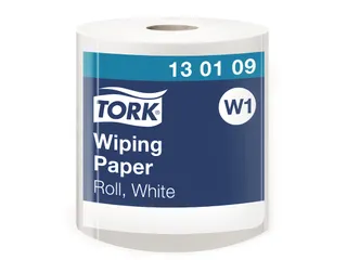 Poetspapier Tork W1 Advanced 1-laags 1180m wit 130109 - 1