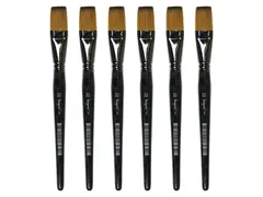 Penseel Kangaro Serie 341 plat Nr. 22 synthetisch doos 6 stuks