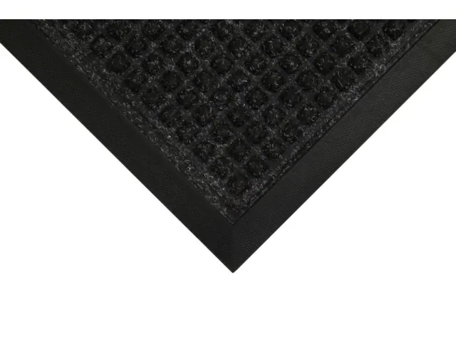 schoonloopmat,HxLxB 7x900x600mm,rubber,met oppervlak in kubusvorm