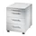 Mobiel Ladenblok Wit 590x430x580mm 3laden 1pennenlade Beugelgreep