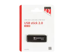 Quantore USB-stick 2.0 256GB Zwart