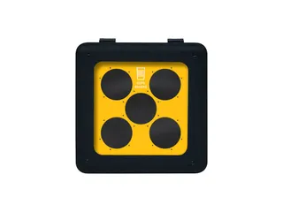 Circulaire Bekerbak BrickBin Cups 65 Liter Zwart Geel - 2