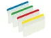 Indextabs Post-it 686A1 38x50.8mm strong gebogen assorti 24 tabs