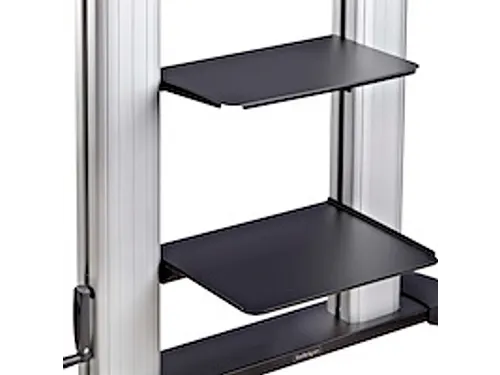 Verrijdbare TV standaard op wielen 60-100inch Flat Screens tot 100kg