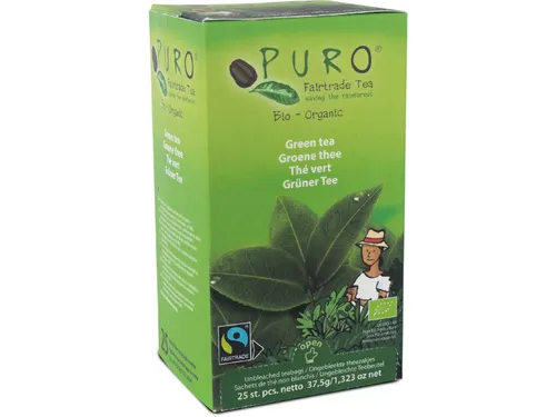 Bio Groene Thee Fairtrade 25 zakjes