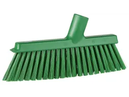 Vikan 31032 stofferbezem met haakse schroefdraad 250mm Groen