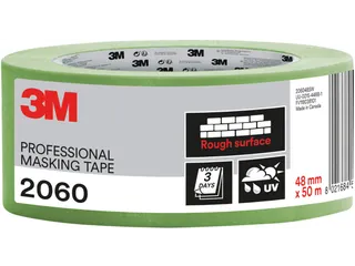 Professionele Afplaktape Ruwe Oppervlakken 48Mmx50M Groen - 1