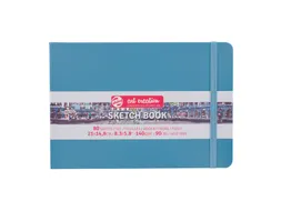 Schetsboek Talens Art Creation 80 witte vellen 140gr 210x150mm blauw