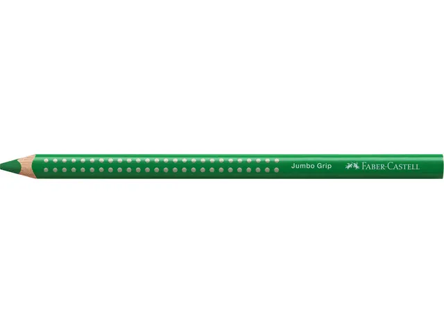 Kleurpotlood Faber-Castell Jumbo GRIP 63 smaragdgroen