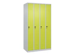 locker,HxBxD 1850x1000x500mm,4vak,vak B 250mm,draaigrendel