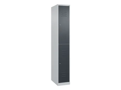 dubbeldekse locker,HxBxD 1850x300x500mm,1x2vak.,vak B 300mm