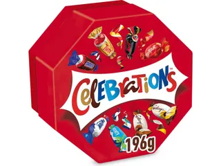 Chocolade Celebrations doos 196gr - 1
