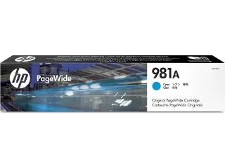 Inktcartridge HP J3M68A 981A blauw - 1