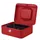 Geldkist Quantore 200x160x90mm rood