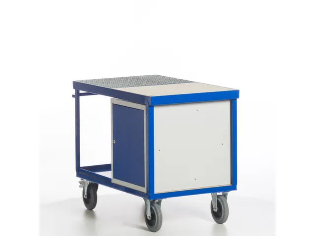 chariot-armoire,force 600kg,2plateau(x),plateau Lxl 1150x700mm