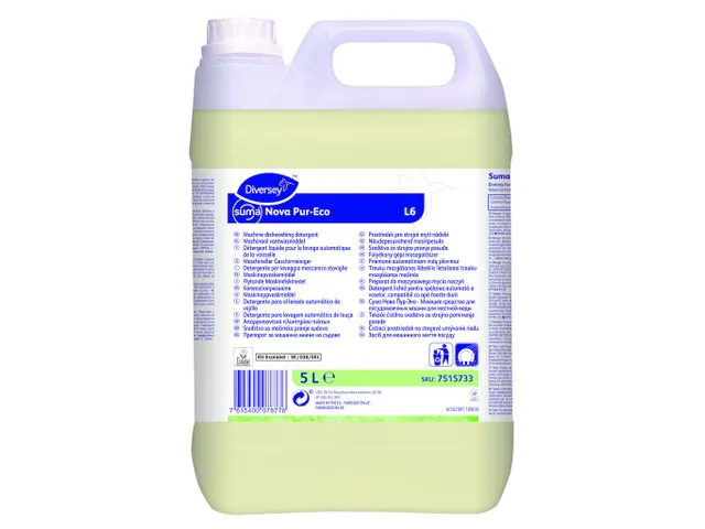 Suma Nova Pur-Eco L6 2x5 Liter Vloeibaar vaatwasmiddel