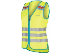 Lucy Jacket Fluohesje Geel Reflecterend Getailleerd Maat S