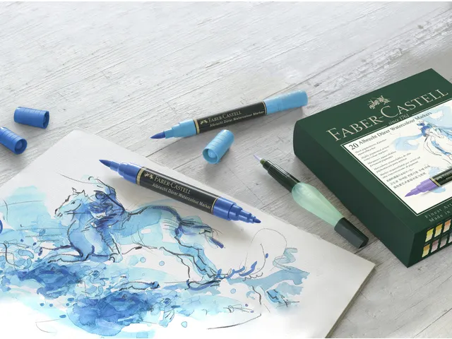 Aquarel marker Faber-Castell Albrecht Dürer 120 ultramarijn