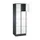 lockerkast,HxBxD 1950x620x500mm,2x4vakken,cil.-slot,sokkel
