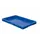 Euronorm-stapelbak 9.5l 50x600x400mm Wanden/bodem Gesloten Blauw