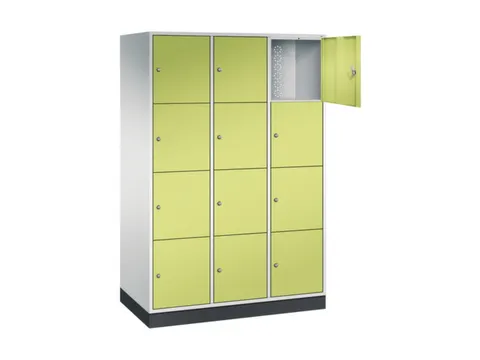 grootvolume-lockersysteem,RAL 7035/RDS1108060,HxBxD 1950x1220x600mm