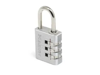 Hangslot MasterLock combi aluminium 30mm - 1