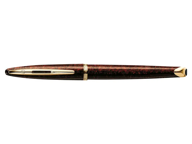 Vulpen Waterman Carène Marine amber GT medium