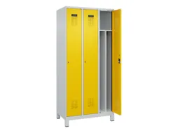 locker voor scheiding van kleding,HxBxD 1950x900x500mm,3vak