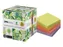Sticky notes UPM recycled 75x75mm assorti blok 100 vel, doos 8x blok