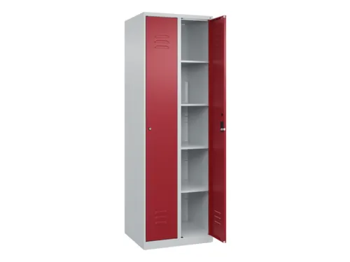 wasgoedverdeelkast,HxBxD 1850x600x500mm,vak B 300mm,cilinderslot