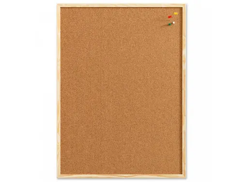 Prikbord Naga kurk 40x60cm met houten omlijsting