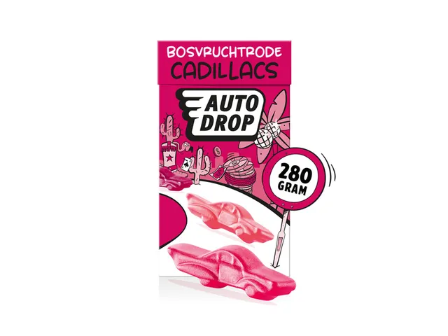 Autdrop Beroemde Bosvrucht Rode Cadillacs pak 280gr