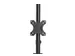 Bras vertical pour 2 écrans 17-32 inch noir