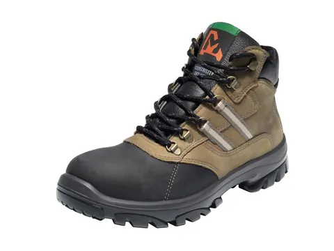 Chaussure de sécurité haute Emma Nestor S3 noir/marron Pointure D-49