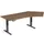 Elektrisch in hgte vst. hoekbureau,HxBxD 630-1280x2166x1130mm