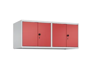 opzetkast,v. locker voor scheiding van kleding,4vak.,vak B 300mm - 2