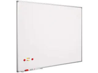 Whiteboard 30x45cm Gelakt Staal Softline 8mm alu-profiel - 1