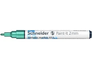 Metallic marker Schneider Paint-It 011 2mm groen metallic - 4