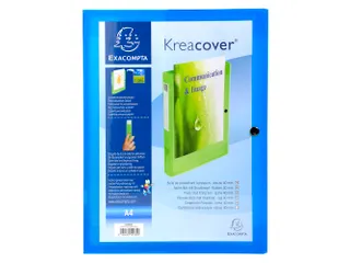 Klasseerdoos Elastobox A4 PP Kreacover rug 40mm assorti - 1