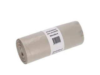 Afvalzak Cleaninq 90x120cm LDPE recycled T80 190 Liter transparant - 1