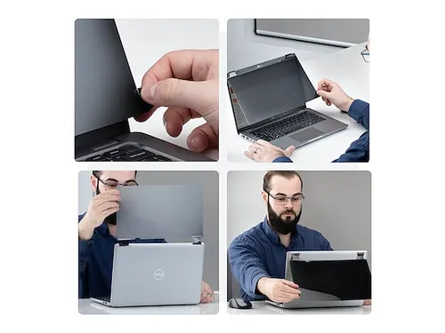 14.1 inch 16:10 Heldere Privacy Filter met Touch