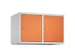 opzetkast,v. locker,2vak.,vak B 400mm,HxBxD 500x800x500mm,vleugeldeur
