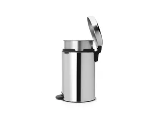 Pedaalemmer Newicon 12 Liter Met Metalen Binnenemmer Rvs - 1