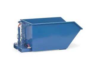 Kiepbak 6250A met aftapkraan 1000kg 500 liter RAL5007 - 1