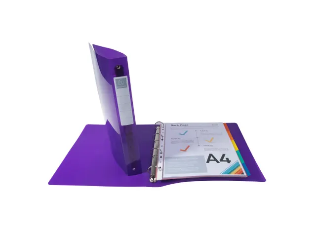 Ringmap PP IDERAMA A 4+ 4R 30mm paars