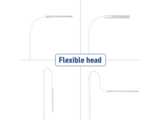 Vloerlamp MAUL Pirro LED dimbaar wit