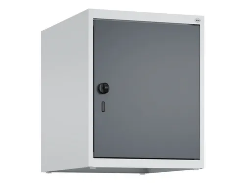 opzetkast,v. locker,1vak.,vak B 400mm,HxBxD 500x400x500mm,draaigrendel
