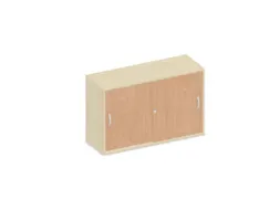 Schuifdeurkast 770x1200x430mm Decor Romp Esdoorn Decor Front Beuken