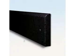 muurbescherming,v. binnen,HxLxD 150x2060x10mm,PE,zwart,vastschroefbaar - 2